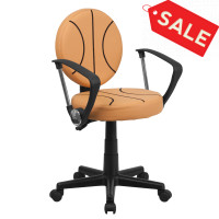 Flash Furniture Basketball Task Chair with Arms BT-6178-BASKET-A-GG